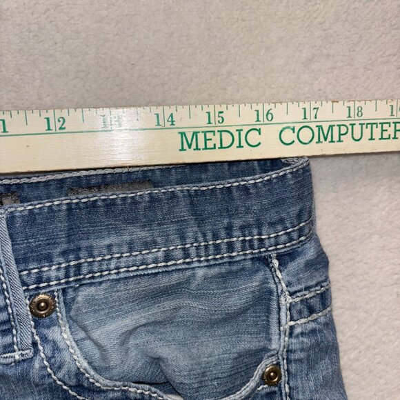 BKE Jeans Mens 34x30 Carter Light Blue Straight Leg Denim Pants - Picture 4 of 9